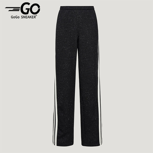Adidas/阿迪达斯正品DCE KN PNT女士系带条纹运动针织长裤KX8907