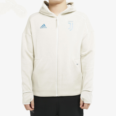 Adidas/阿迪达斯正品JUVE ZNE HD男子足球尤文图斯夹克外套DX9213