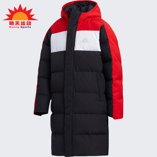 阿迪达斯儿童运动连帽羽绒服