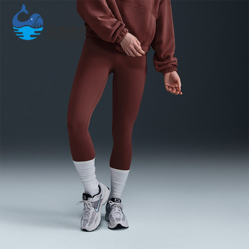 Nike/耐克正品2025秋季款女士耐穿运动高腰紧身长裤DQ6014-218