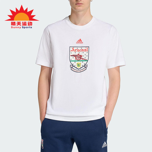 Adidas/阿迪达斯正品阿森纳92-94T-SHIRT新款经典男短袖T恤JY8905