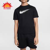 T恤HF8100 Nike 010 新款 大童宽松透气圆领短袖 耐克正品 夏季