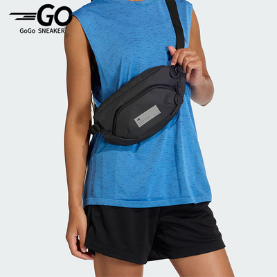 Adidas/阿迪达斯正品2026年春季男女经典收纳便携运动腰包KE0355