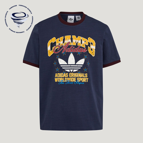 Adidas/阿迪达斯正品三叶草RINGERT-SHIRT新款经典短袖T恤LE7356