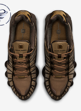 Nike/耐克正品Shox TL女士透气复古潮流耐磨厚底跑步鞋AR3566-201