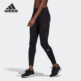 HOW TIGHT GJ9900 Adidas 女子跑步运动紧身裤 阿迪达斯正品