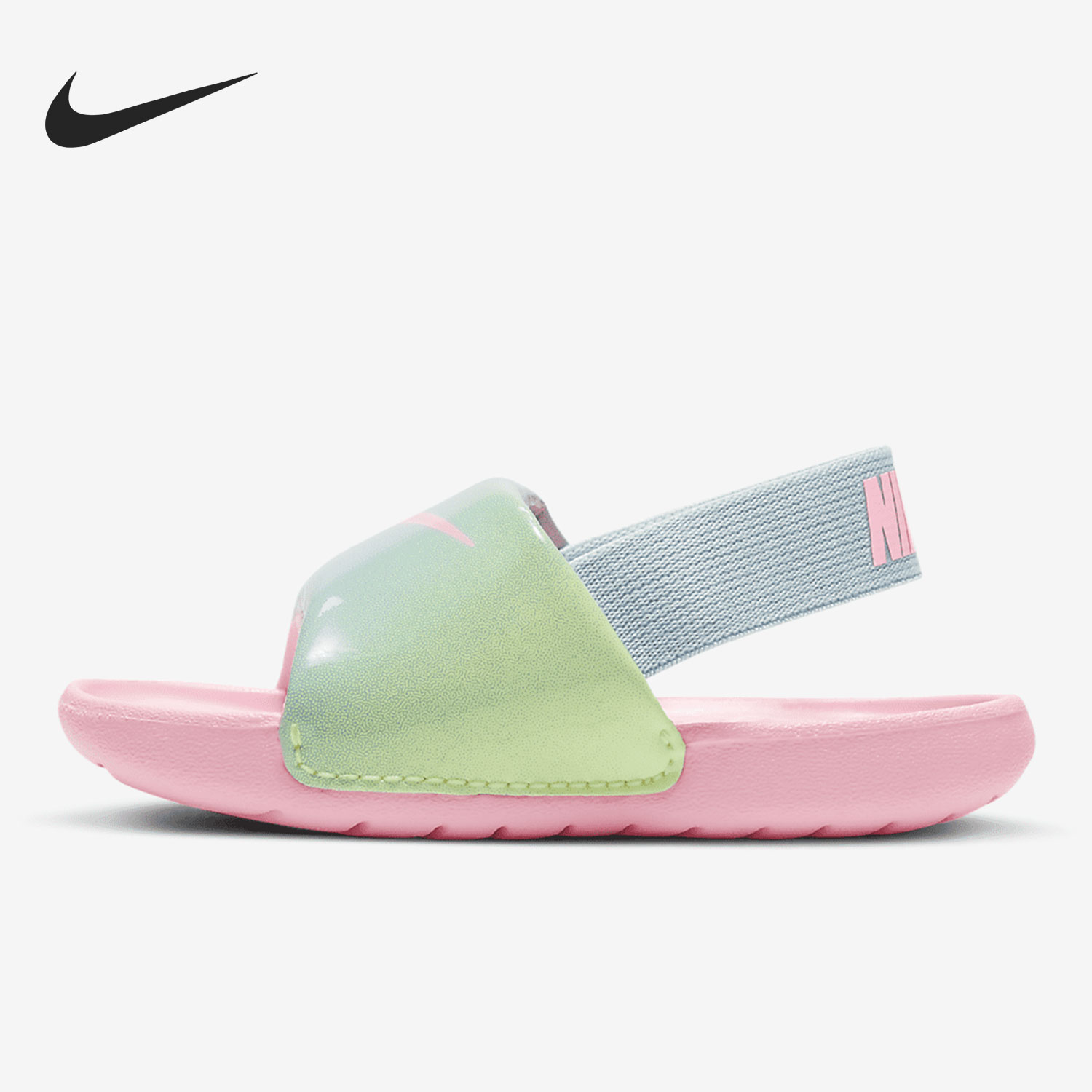 Nike/耐克正品 KAWA SLIDE SE (TD) 小童休闲运动拖鞋 CW1658-600
