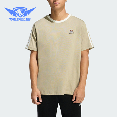 Adidas/阿迪达斯正品LUXCOFECAFECUPT-SHIRT经典短袖T恤JZ5071