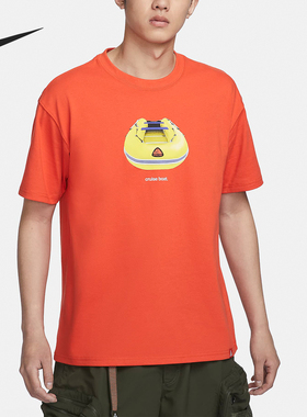 Nike/耐克正品新款男士运动休闲透气圆领短袖T恤FQ3726-809