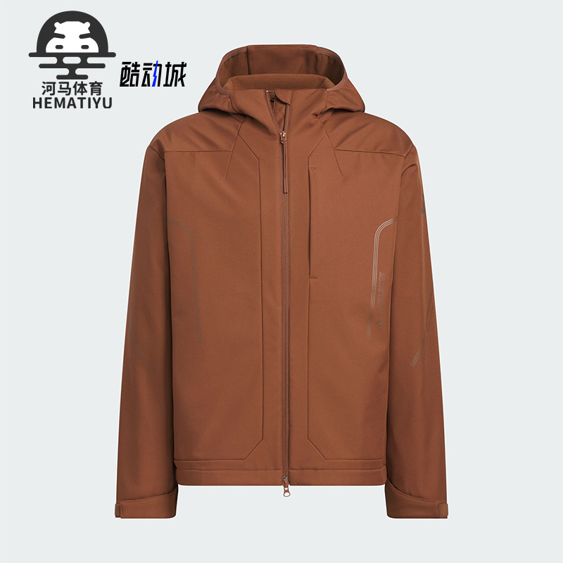 Adidas/阿迪达斯正品TH SOFTSHELL JK男士运动连帽外套JZ1151