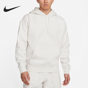 030 Nike 耐克官方正品 Solo Swoosh男子连帽宽松针织卫衣DA0316