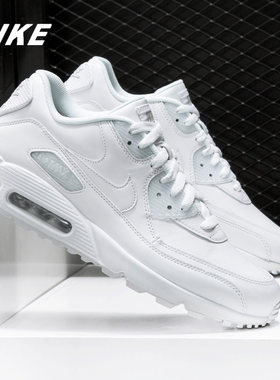 耐克AIRMAX90LEATHER男子跑步鞋