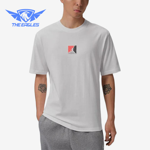 Nike/耐克正品JORDAN新款男白色印花圆领经典短袖T恤IF3065-100