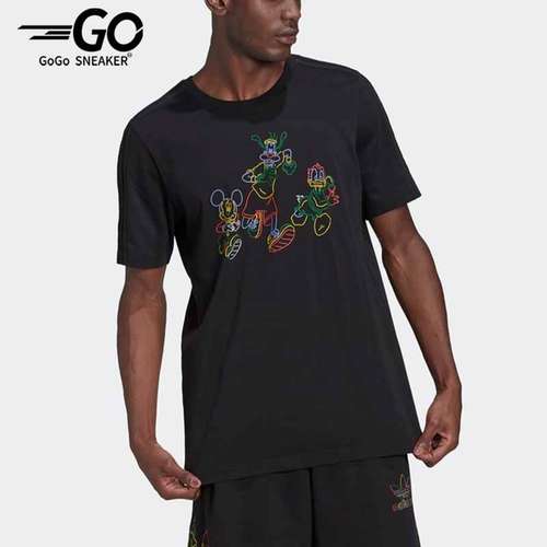 Adidas/阿迪达斯正品三叶草夏季男圆领透气短袖T恤HF4932