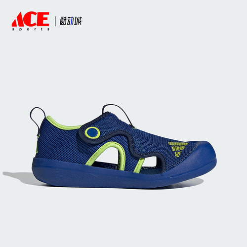 Adidas/阿迪达斯正品春季款大童低帮魔术贴沙滩凉鞋JP5746