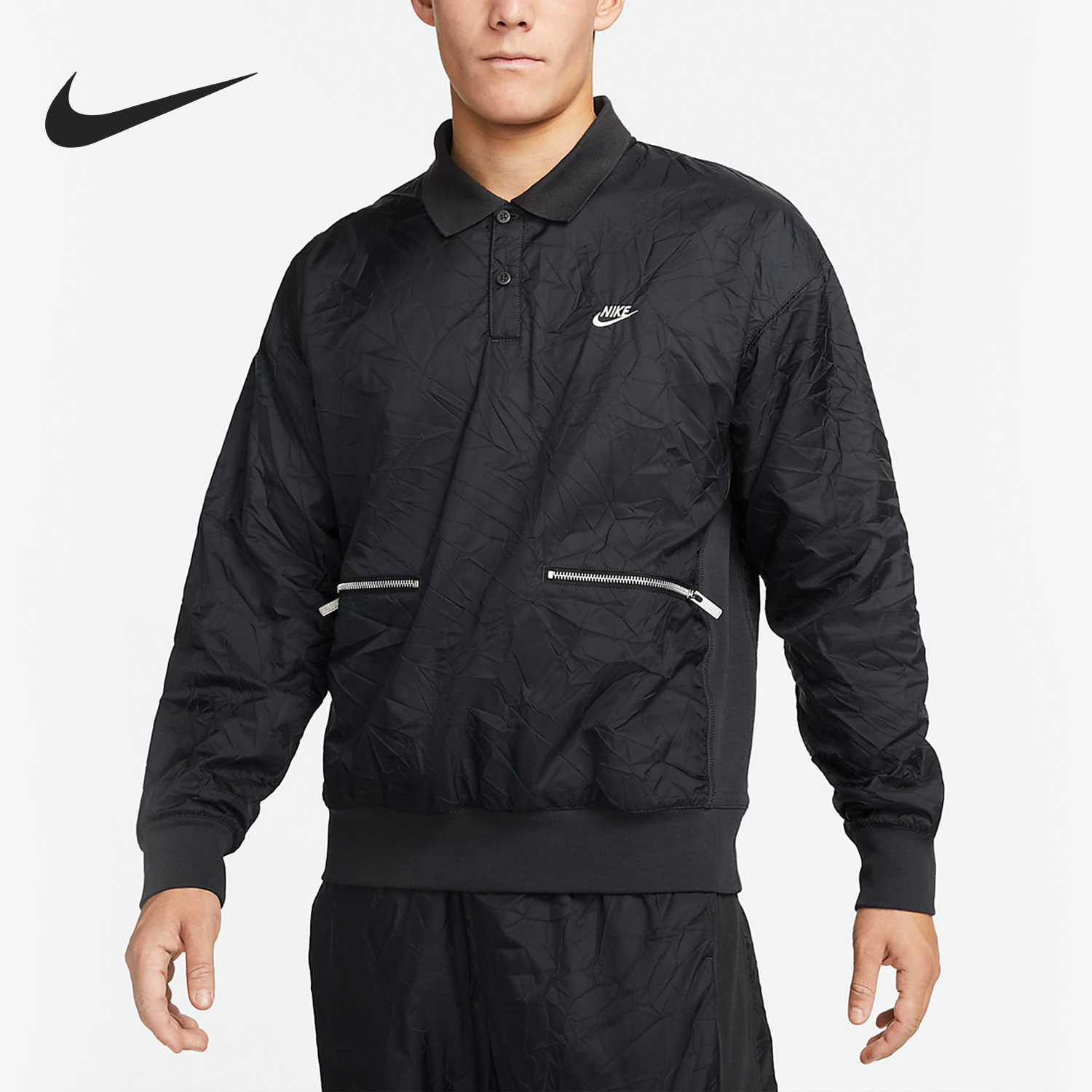 Nike/耐克官方正品Sportswear Circa 男子衬里翻领上衣DR6077-045
