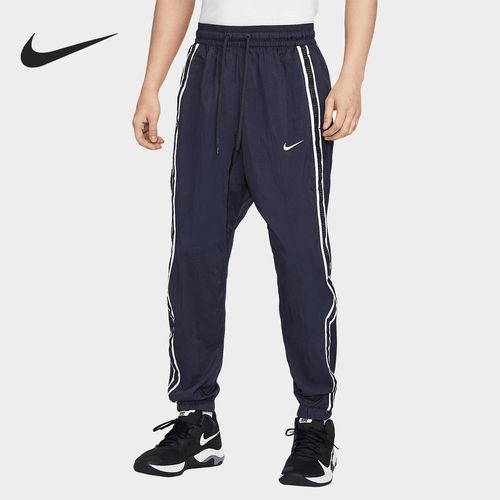 Nike/耐克正品2025新款男士篮球运动梭织束脚长裤IB9969-475