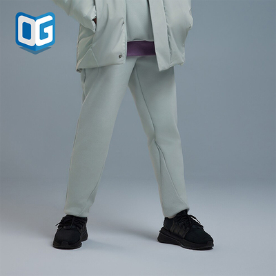 阿迪达斯正品大童运动长裤