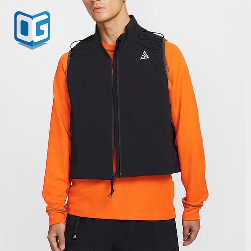 Nike/耐克正品2025夏季款男士透气宽松日常户外马甲HV0601-010