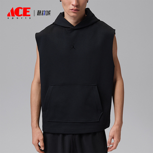 Nike/耐克正品夏季JORDAN男士简约运动套头连帽无袖T恤IF3796-010