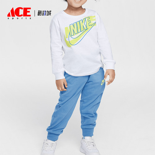 Nike/耐克正品2025新款婴童针织印花耐穿宽松套装IH0963-466