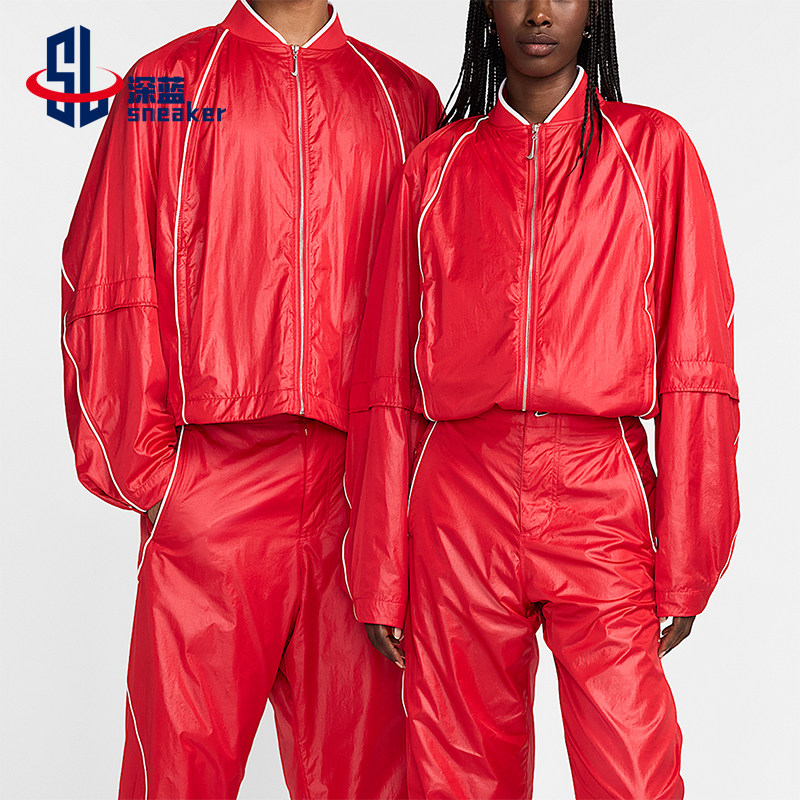 Nike/耐克正品Jacquemus男女宽松拉链立领经典夹克外套FV5698-642图片