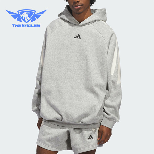 Adidas/阿迪达斯正品BasketbalBasketbalFLEC经典连帽卫衣KB7540