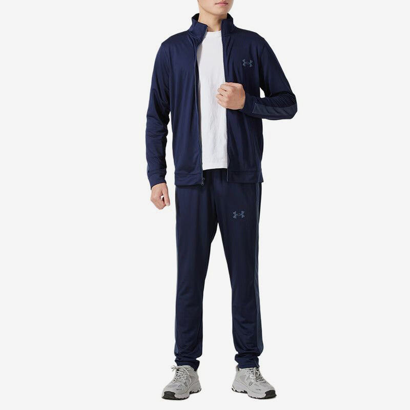 UA/安德玛正品新款男士复古时尚运动休闲夹克外套套装1357139-410