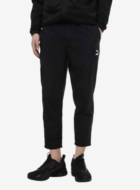 Puma/彪马正品新款男子跑步训练收口梭织运动九分裤 531425-01