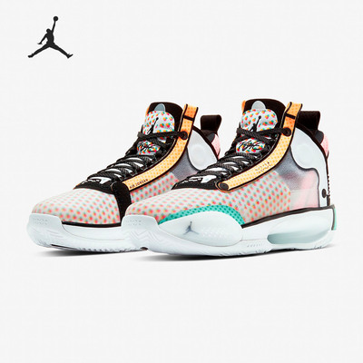 Nike/耐克正品AIR JORDAN XXXIV GUO (GS) AJ34大童篮球鞋 CZ7743