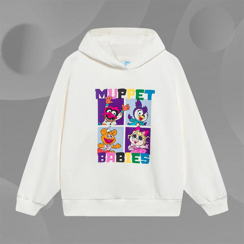 Lining/李宁正品春季新品儿童联名印花连帽卫衣YWDT018