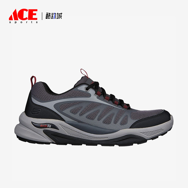 Skechers/斯凯奇正品冬季男士户外登山低帮防滑耐磨运动鞋