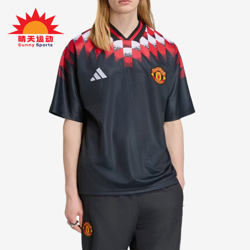 Adidas/阿迪达斯正品男士复古足球休闲文化运动短袖T恤KH4804