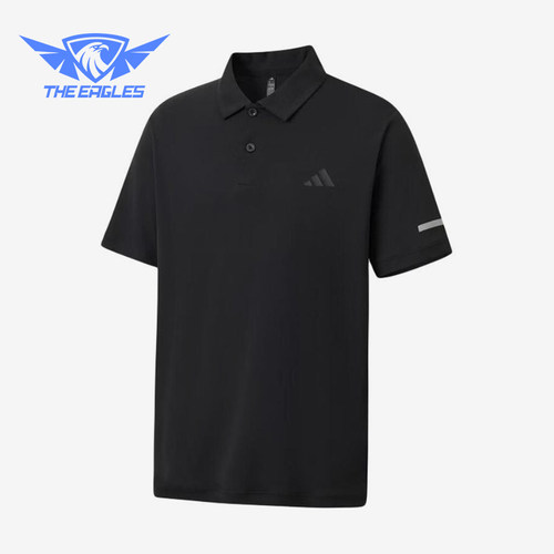 Adidas/阿迪达斯正品新款男黑色时尚简约短袖Polo衫KX2745