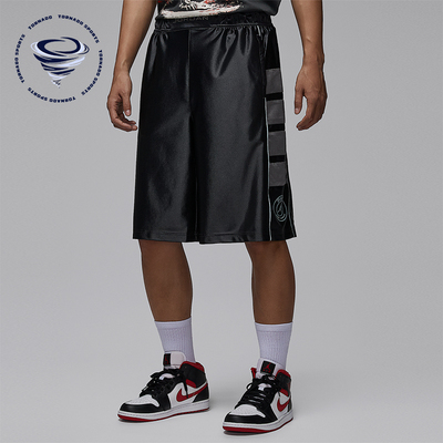 Nike/耐克正品夏季JORDAN男士针织宽松足球顺滑短裤IF3806-018