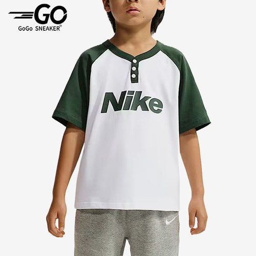 Nike/耐克正品小童时尚经典运动休闲透气短袖T恤JF1869-323