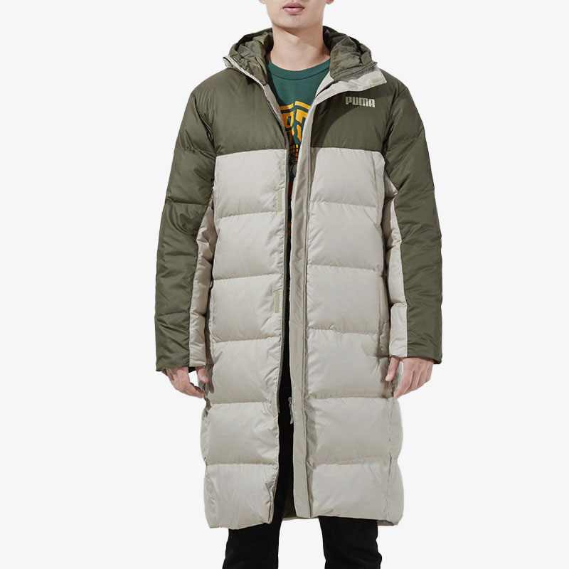 Puma/彪马官方正品当季新款男子保暖连帽长款羽绒服846321-44