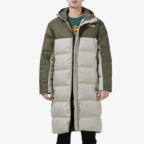 Puma/彪马官方正品当季新款男子保暖连帽长款羽绒服846321-44