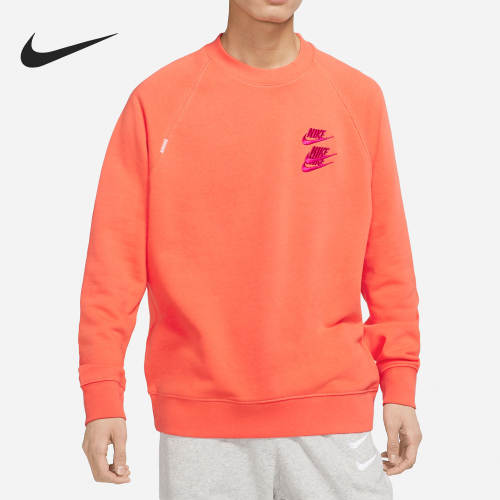 Nike/耐克正品男子舒适针织圆领套头运动休闲卫衣DN4408-010