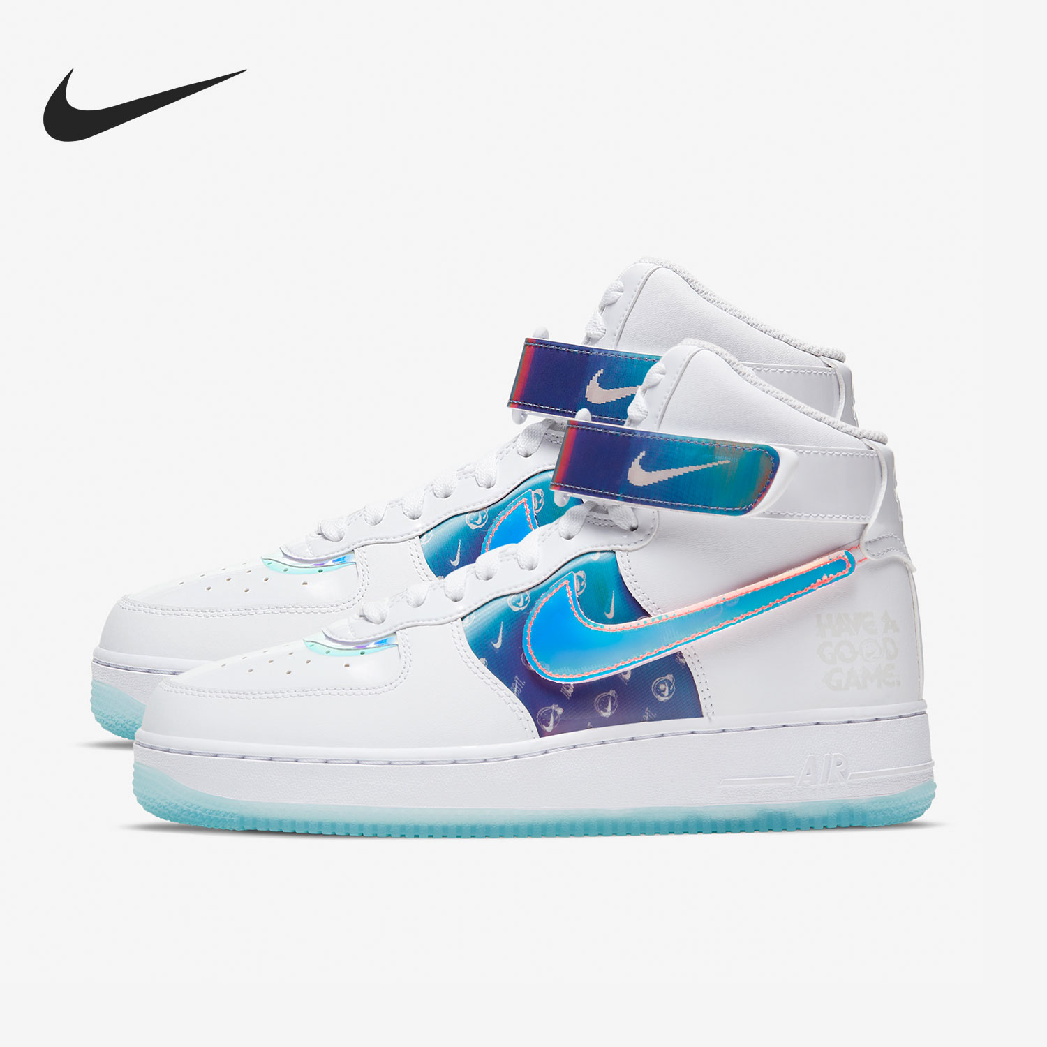 Nike/耐克官方正品 AIR FORCE 1 空军一号男女高帮板鞋DC2111-191