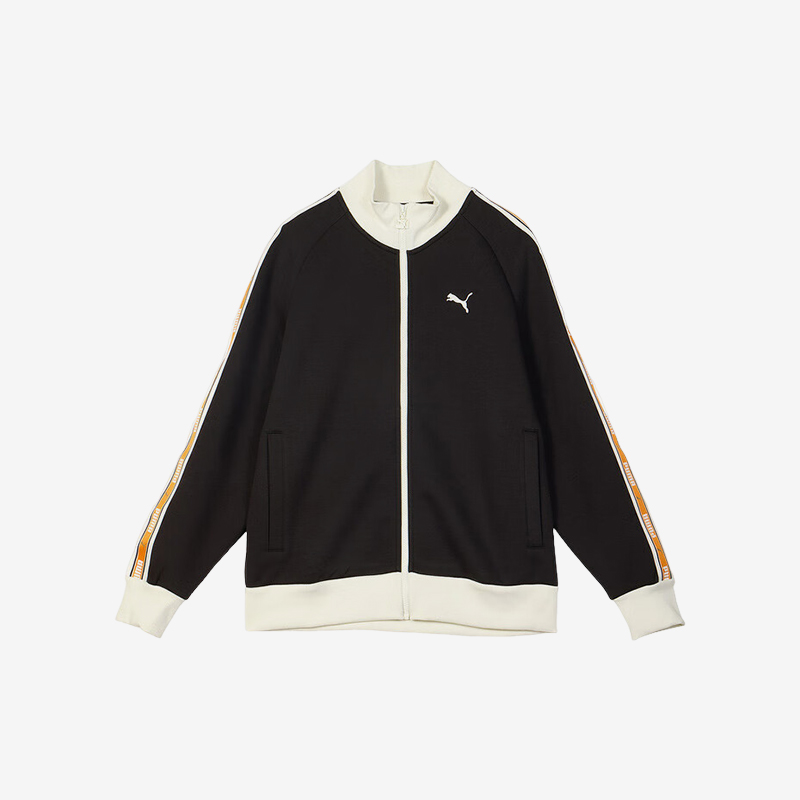 Puma/彪马官方正品经典男女时尚潮流针织立领夹克外套633269-01