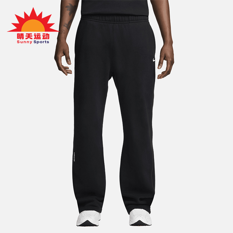 耐克男士运动宽松加绒长裤
