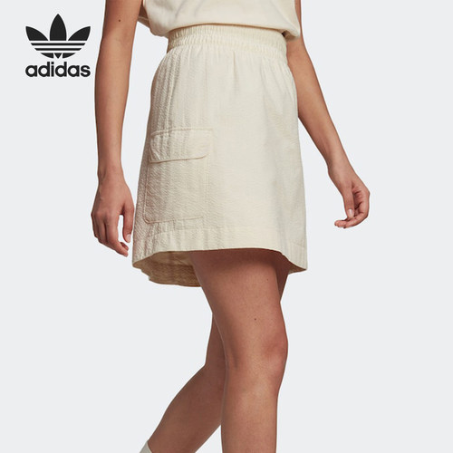 Adidas/阿迪达斯正品三叶草女士简约休闲运动半身裙HL9303