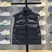 女士运动休闲轻薄保暖立领羽绒马甲AMRV040 李宁正品 2025冬季