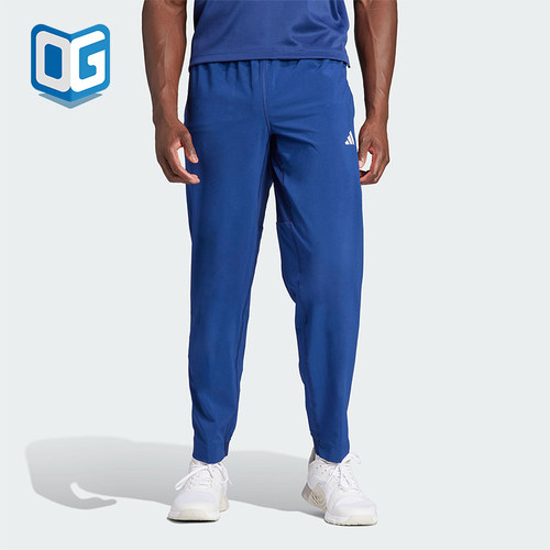 Adidas/阿迪达斯正品春秋男士运动复古经典透气亲肤长裤IU4606