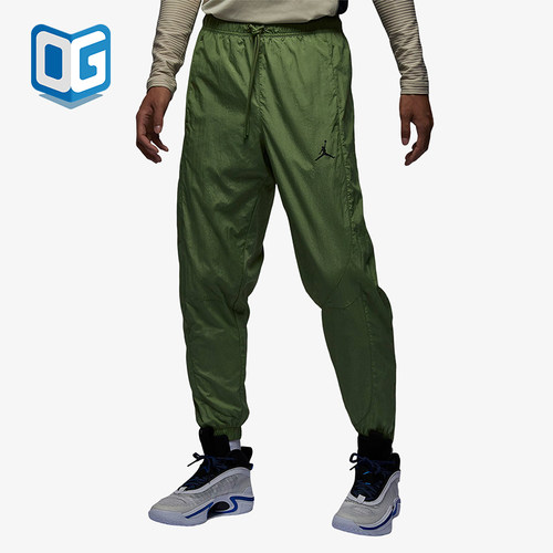 Nike/耐克正品JORDAN新款男士透气宽松梭织运动长裤DX9374-340