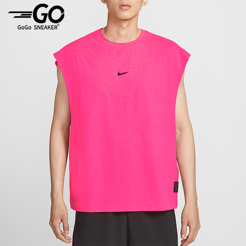 Nike/耐克正品Dri-FIT男士训练无袖篮球运动透气上衣HV1889-645