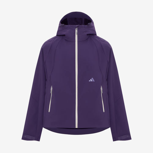 Adidas阿迪达斯正品TERREX女防风徒步开衫户外运动软壳衣LI0538