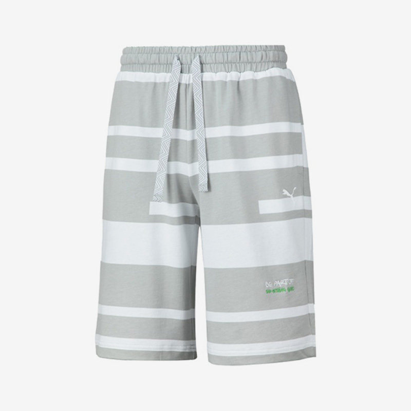 Puma/彪马正品男女同款条纹印花系带宽松休闲短裤539987-10,运动服/休闲服装,运动中长裤／短裤,淘宝优惠券,粉丝福利购,淘宝优惠卷