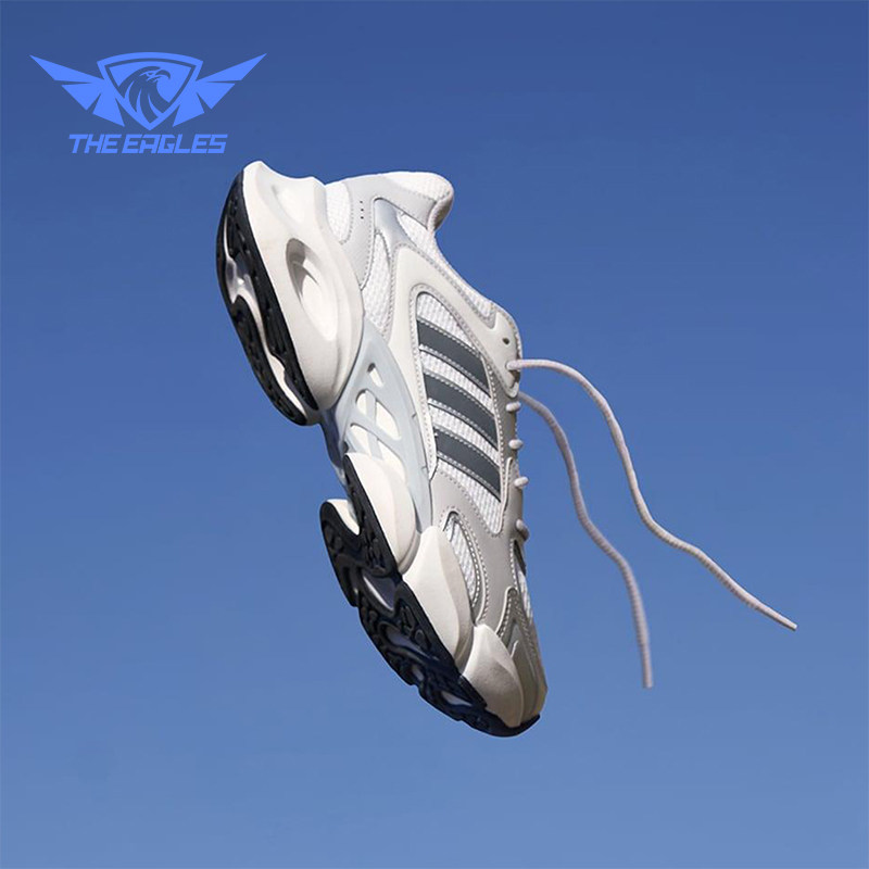 Adidas/阿迪达斯正品MEGASTRIDE男女同款透气运动老爹鞋JR6333 - 实物图